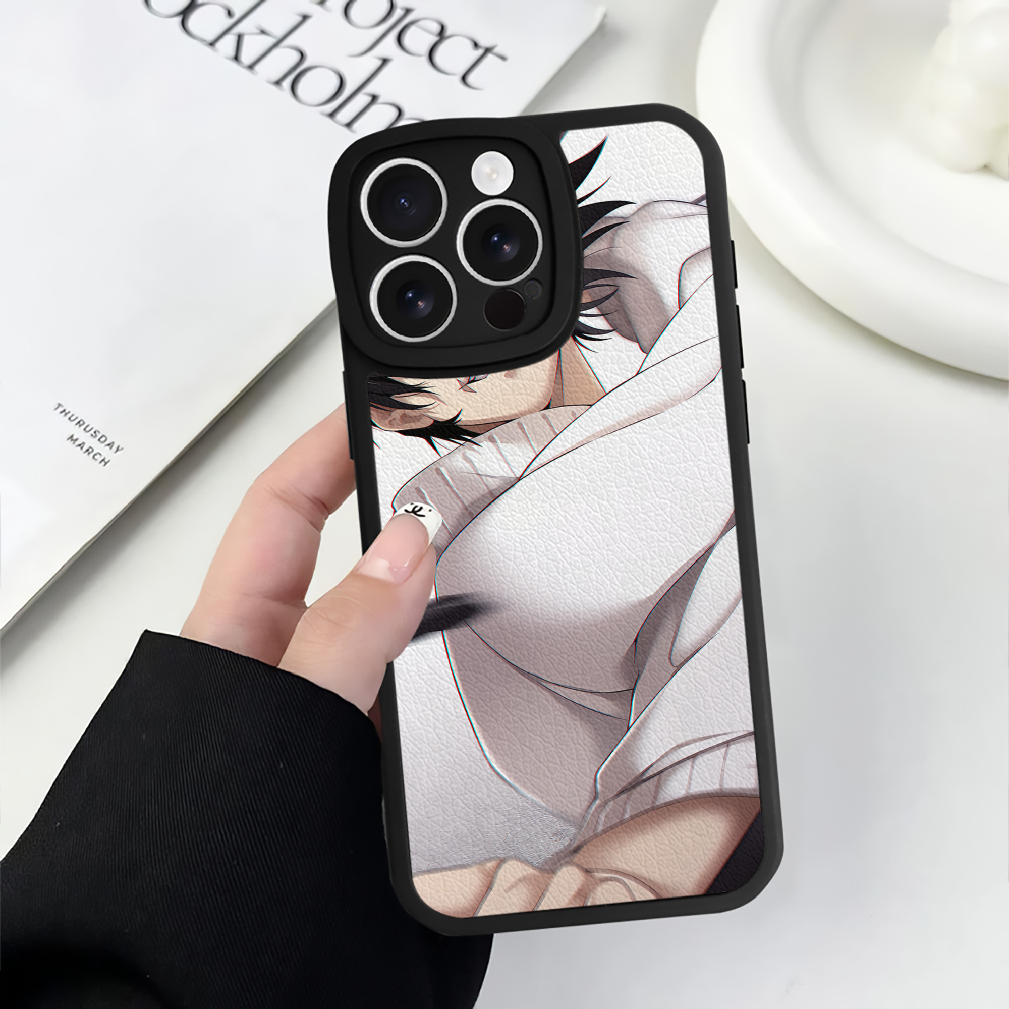 （画像用） SPY×FAMILY间谍家家酒 【iPhone 16シリーズ対応】シリコンスマホケース（レザー調） 材質：シリコン